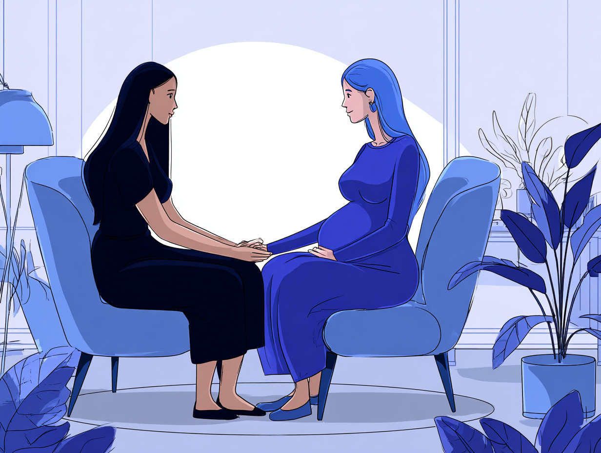 Tu Viaje Emocional Durante el Embarazo: Cómo un Psicólogo Puede Ayudarte — dibujo 2