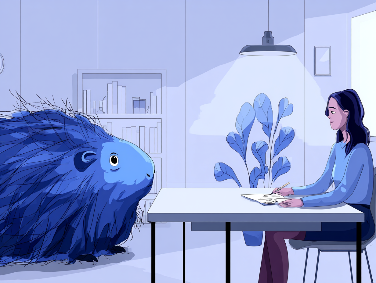 Interpretación del Animal Inexistente: cómo entienden los psicólogos los dibujos simbólicos — dibujo 2