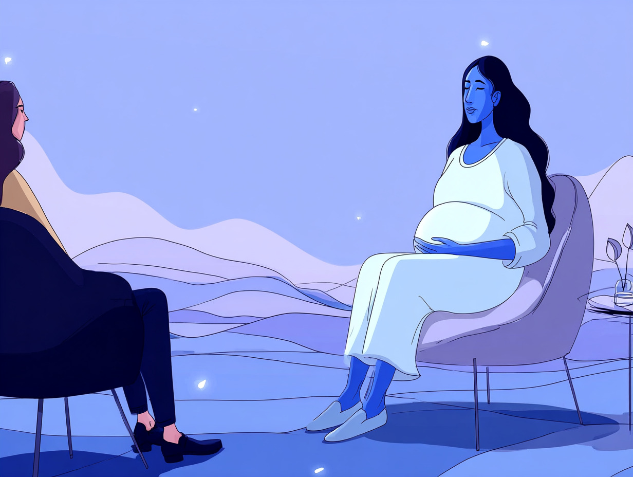 Tu Viaje Emocional Durante el Embarazo: Cómo un Psicólogo Puede Ayudarte — dibujo 5