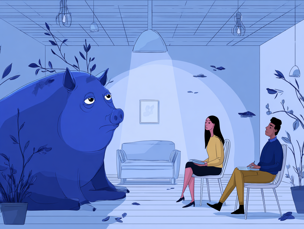 Interpretación del Animal Inexistente: cómo entienden los psicólogos los dibujos simbólicos — dibujo 5